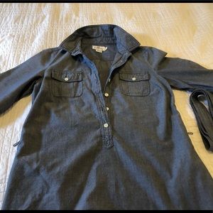 Summer Chambray Shirt Dress